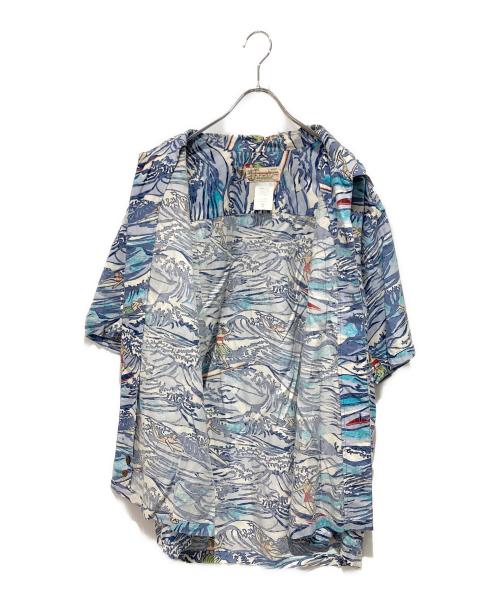 pataloha（パタロハ）pataloha (パタロハ) アロハシャツ ブルー サイズ:Mの古着・服飾アイテム