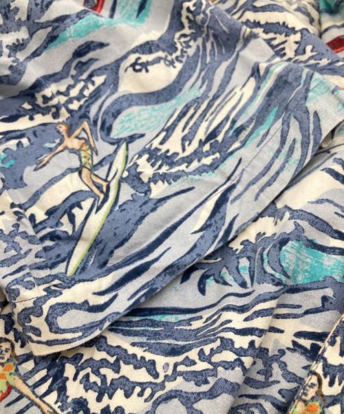 pataloha（パタロハ）pataloha (パタロハ) アロハシャツ ブルー サイズ:Mの古着・服飾アイテム