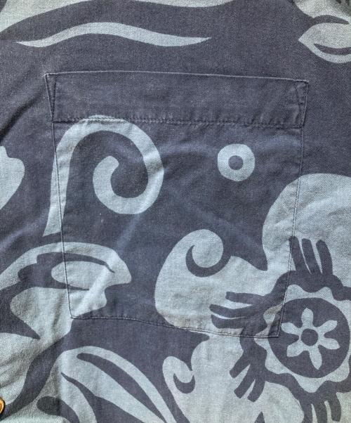 pataloha（パタロハ）pataloha (パタロハ) アロハシャツ ブルー サイズ:Lの古着・服飾アイテム