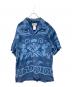 pataloha（パタロハ）の古着「アロハシャツ」｜ブルー