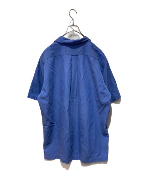 POLO RALPH LAUREN（ポロ・ラルフローレン）POLO RALPH LAUREN (ポロ・ラルフローレン) オープンカラーシャツ ブルー サイズ:Ｌの古着・服飾アイテム