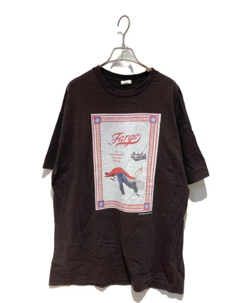 WEBER（ウェーバー）WEBER (ウェーバー) プリントTシャツ ブラウン サイズ: XLの古着・服飾アイテム
