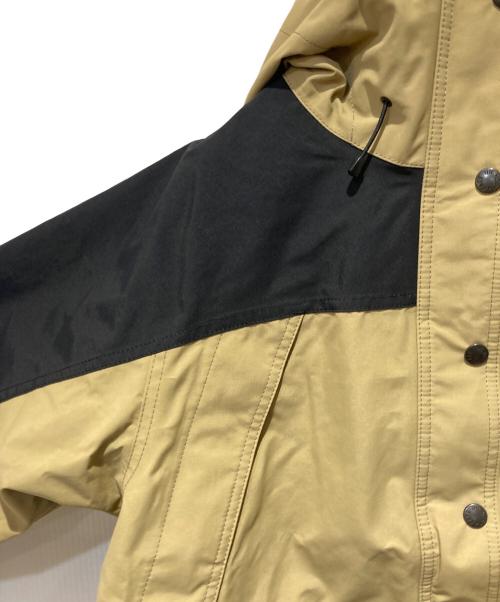 THE NORTH FACE（ザ ノース フェイス）THE NORTH FACE (ザ ノース フェイス) マウンテンライトジャケット ベージュ×ブラック サイズ:Mの古着・服飾アイテム