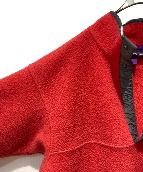 Patagonia（パタゴニア）Patagonia (パタゴニア) スナップT フリースプルオーバー レッド サイズ:Ｌの古着・服飾アイテム
