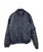 A.P.C.アーペーセー）の古着「中綿MA-1ジャケット」｜ネイビー