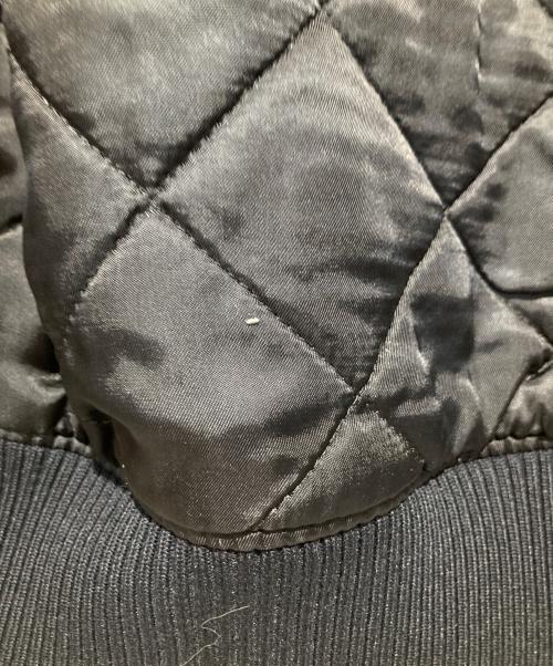 A.P.C.（アーペーセー）A.P.C. (アーペーセー) 中綿MA-1ジャケット ネイビー サイズ:Mの古着・服飾アイテム