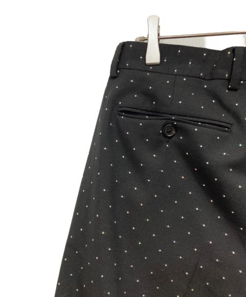 SUPREME（シュプリーム）Supreme (シュプリーム) Metallic Dot Trouser ブラック サイズ:W32の古着・服飾アイテム