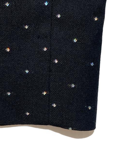 SUPREME（シュプリーム）Supreme (シュプリーム) Metallic Dot Trouser ブラック サイズ:W32の古着・服飾アイテム