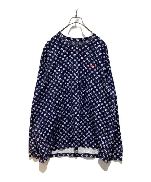 SUPREME（シュプリーム）Supreme (シュプリーム) 22FW Small Box L/S Tee Flower ネイビー サイズ:XLの古着・服飾アイテム