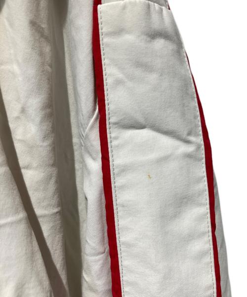 SUPREME（シュプリーム）Supreme (シュプリーム) Inset Link Track Jacket ホワイト×レッド サイズ:Ｌの古着・服飾アイテム