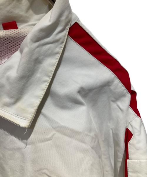 SUPREME（シュプリーム）Supreme (シュプリーム) Inset Link Track Jacket ホワイト×レッド サイズ:Ｌの古着・服飾アイテム