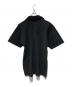 HOMME PLISSE ISSEY MIYAKE (オム プリッセ イッセイ ミヤケ) プリーツポロシャツ ブラック サイズ:2：18000円