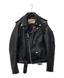 Schott（ショット）の古着「DOUBLE RIDERS」｜ブラック