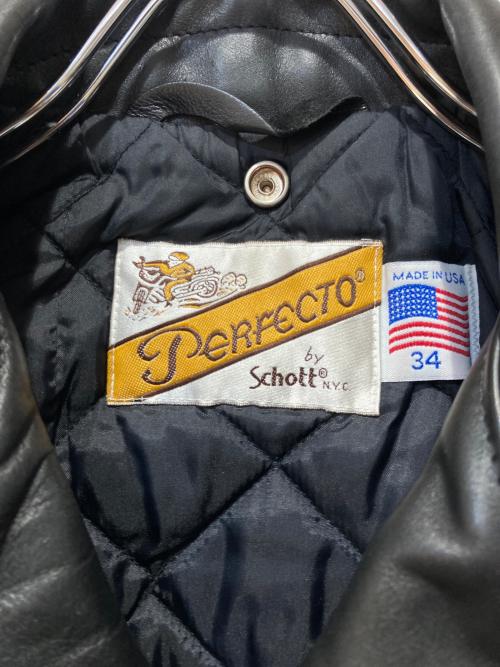 Schott（ショット）Schott (ショット) DOUBLE RIDERS ブラック サイズ:34の古着・服飾アイテム