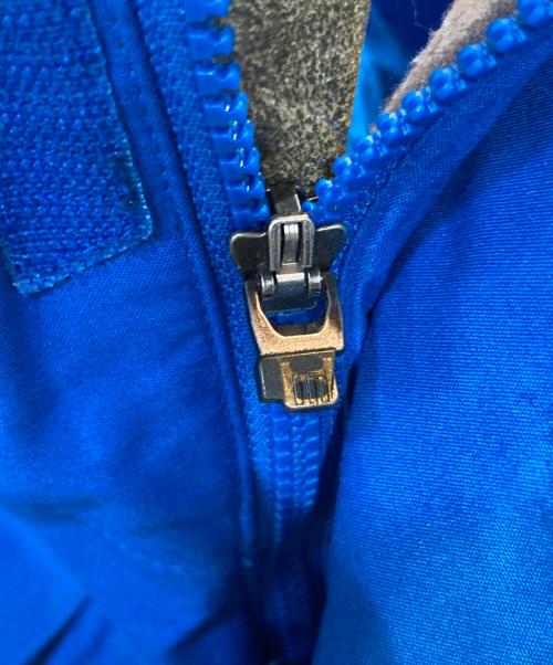 NIKE ACG（ナイキエーシージー）NIKE ACG (ナイキエーシージー) スタンドカラージャケット ブルー×ブラウン サイズ:Mの古着・服飾アイテム