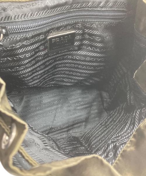 PRADA（プラダ）PRADA (プラダ) VELAナイロンバックパック グリーンの古着・服飾アイテム