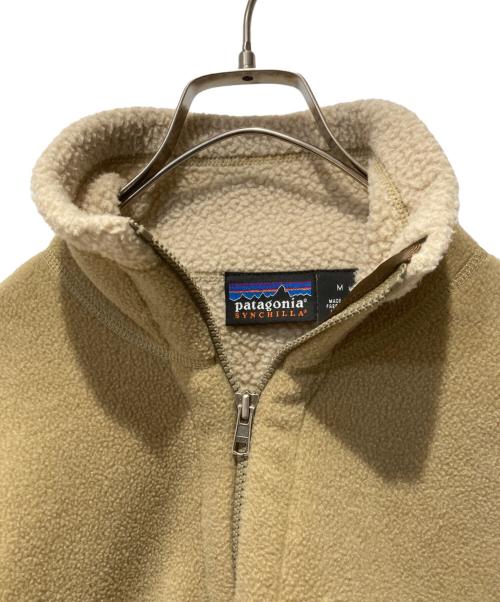 Patagonia（パタゴニア）Patagonia (パタゴニア) フリースジャケット ベージュ サイズ:Mの古着・服飾アイテム