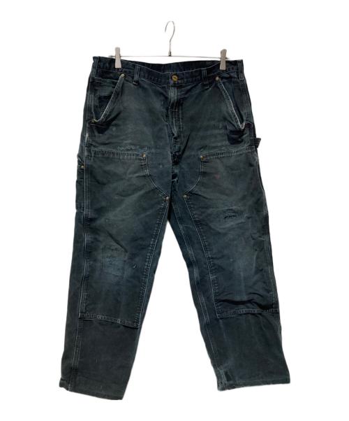 CarHartt（カーハート）CarHartt (カーハート) ダブルニーダックパンツ ブラック サイズ:36の古着・服飾アイテム