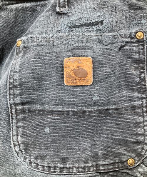 CarHartt（カーハート）CarHartt (カーハート) ダブルニーダックパンツ ブラック サイズ:36の古着・服飾アイテム