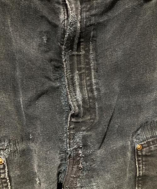 CarHartt（カーハート）CarHartt (カーハート) ダブルニーダックパンツ ブラック サイズ:36の古着・服飾アイテム