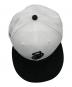 中古・古着 stussy (ステューシー) New Era (ニューエラ) ロゴキャップ ホワイト：8000円
