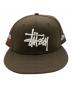 stussy（ステューシー）の古着「ロゴキャップ」｜ブラウン