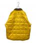 PWA (プア) QUILTED PUFFY SHIRT イエロー×グレー サイズ:XL：13000円