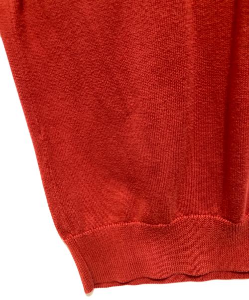 Graphpaper（グラフペーパー）Graphpaper (グラフペーパー) ニットベスト レッド サイズ:2の古着・服飾アイテム