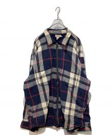 J.CREW（ジェイクルー）の古着「90’s チェックスイングトップ」｜ネイビー×ホワイト