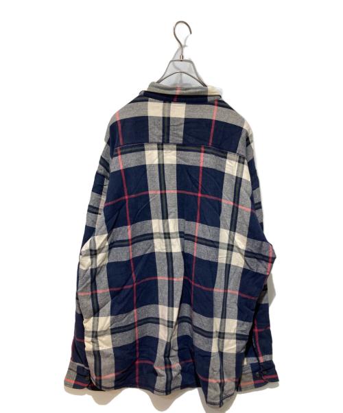 J.CREW（ジェイクルー）J.CREW (ジェイクルー) 90’s チェックスイングトップ ネイビー×ホワイト サイズ:XLの古着・服飾アイテム