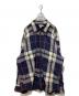 J.CREW（ジェイクルー）の古着「90’s チェックスイングトップ」｜ネイビー×ホワイト