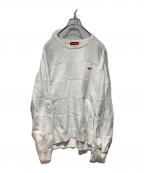 SUPREMEシュプリーム）の古着「21ss Tonal Checkerboard Small Box Sweater」｜ホワイト