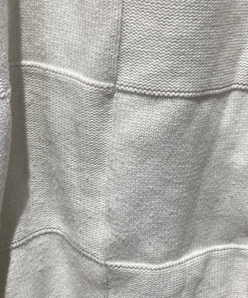 SUPREME（シュプリーム）Supreme (シュプリーム) 21ss Tonal Checkerboard Small Box Sweater ホワイト サイズ:XLの古着・服飾アイテム