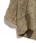 中古・古着 evam eva vie (エヴァムエヴァ ヴィー) LINEN WOOL SHORT ROBE ベージュ サイズ:FREE：11000円