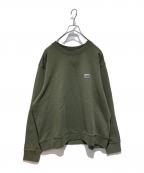Patagoniaパタゴニア）の古着「Daily Crewneck Sweatshirt」｜オリーブ