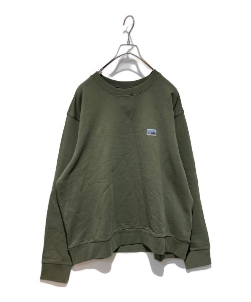 Patagonia（パタゴニア）Patagonia (パタゴニア) Daily Crewneck Sweatshirt オリーブ サイズ:Ｌの古着・服飾アイテム