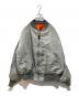 ALPHA INDUSTRIES（アルファインダストリーズ）の古着「MA-1ジャケット」｜グレー