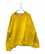 NIKEナイキ）の古着「90's-00's刺繍ロゴスウェット」｜イエロー