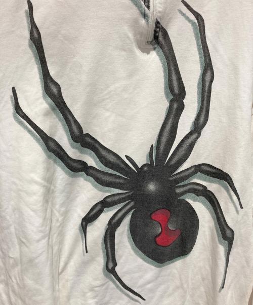SPYDER（スパイダー）SPYDER (スパイダー) ハーフジップスウェット ホワイト サイズ:XXLの古着・服飾アイテム