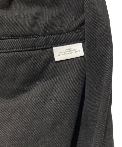 WTAPS（ダブルタップス）WTAPS (ダブルタップス) TROUSERS / COTTON. TWILL ブラック サイズ:03の古着・服飾アイテム