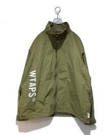 WTAPS（ダブルタップス）の古着「TRACK / JACKET / NYLON. TUSSAH. PERTEX」｜オリーブ