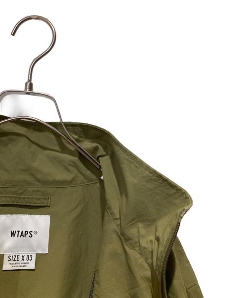 WTAPS（ダブルタップス）WTAPS (ダブルタップス) TRACK / JACKET / NYLON. TUSSAH. PERTEX オリーブ サイズ:03の古着・服飾アイテム