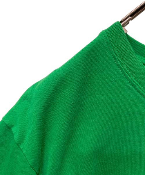 GUCCI（グッチ）GUCCI (グッチ) adidas (アディダス) コラボロゴTee グリーン×ホワイト サイズ:XSの古着・服飾アイテム