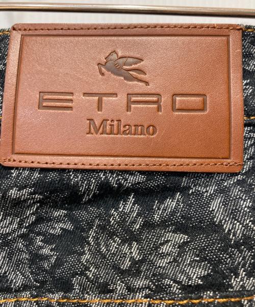 ETRO（エトロ）ETRO (エトロ) デニムパンツ ブラック サイズ:31の古着・服飾アイテム