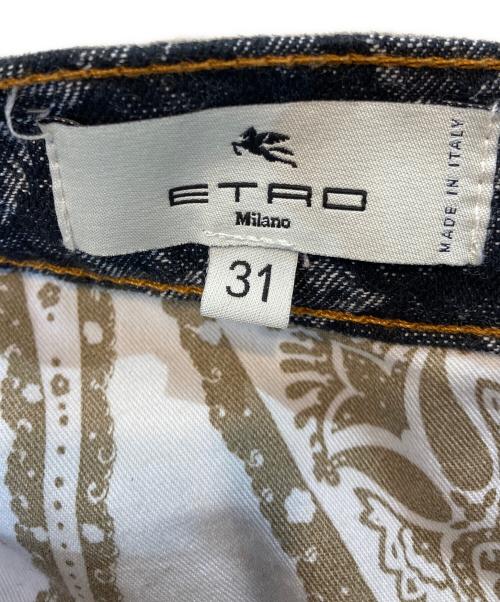 ETRO（エトロ）ETRO (エトロ) デニムパンツ ブラック サイズ:31の古着・服飾アイテム