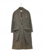 ISABEL MARANT ETOILEイザベルマランエトワール）の古着「ウールショールカラーコート」｜グレー