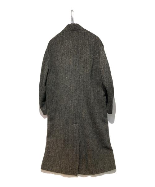 ISABEL MARANT ETOILE（イザベルマランエトワール）ISABEL MARANT ETOILE (イザベルマランエトワール) ウールショールカラーコート グレー サイズ:38の古着・服飾アイテム