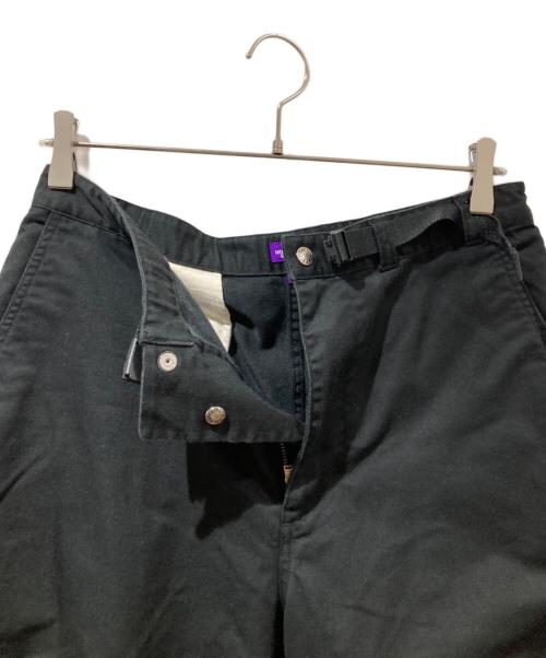 THE NORTHFACE PURPLELABEL（ザ・ノースフェイス パープルレーベル）THE NORTHFACE PURPLELABEL (ザ・ノースフェイス パープルレーベル) COOLMAX Chino Wide Tapered Pants ブラック サイズ:W30の古着・服飾アイテム
