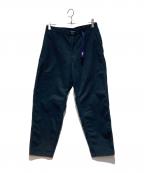 THE NORTHFACE PURPLELABELザ・ノースフェイス パープルレーベル）の古着「Stretch Twill Wide Tapered Pants」｜ネイビー