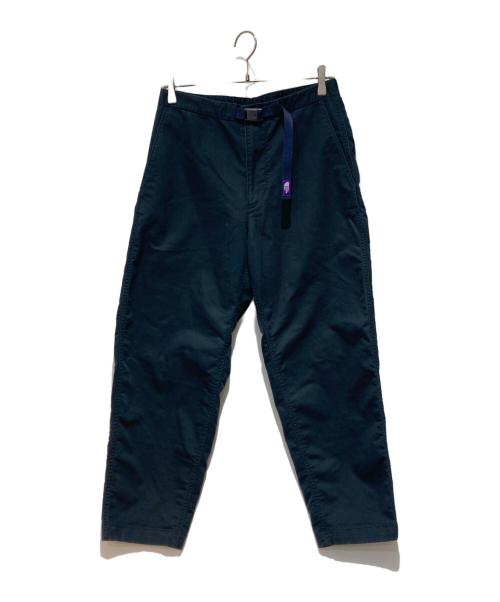 THE NORTHFACE PURPLELABEL（ザ・ノースフェイス パープルレーベル）THE NORTHFACE PURPLELABEL (ザ・ノースフェイス パープルレーベル) Stretch Twill Wide Tapered Pants ネイビー サイズ:30の古着・服飾アイテム